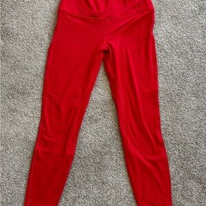 Lululemon Align Leggings-25” inseam, Size 10, Bold Red